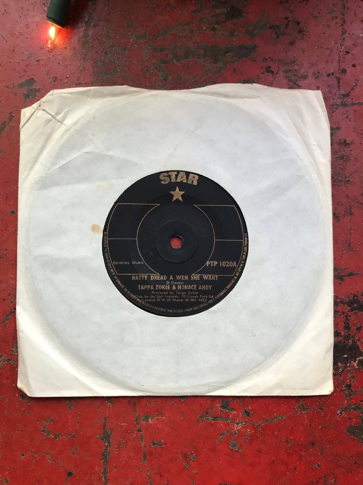 Tappa Zukie & Horace Andy, ‘Natty Dread A Weh She Want’, 7” Vinyl